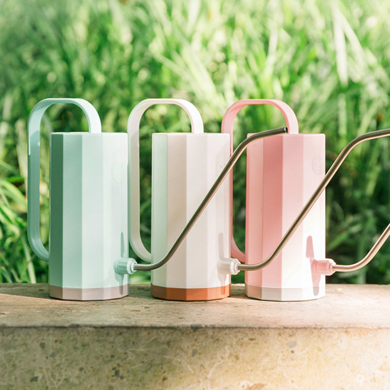 Eco-Friendly Indoor Watering Can - Mint Green, White, Pink