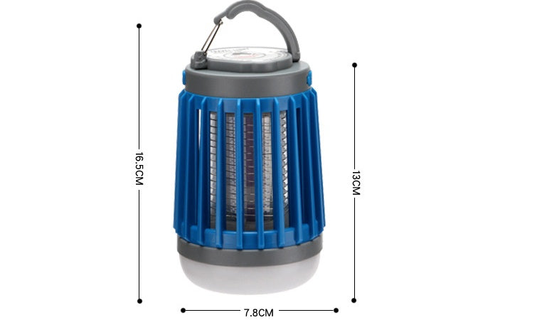 Solar & USB-Powered Mosquito Killer Lamp - Eco-Friendly Pest Control