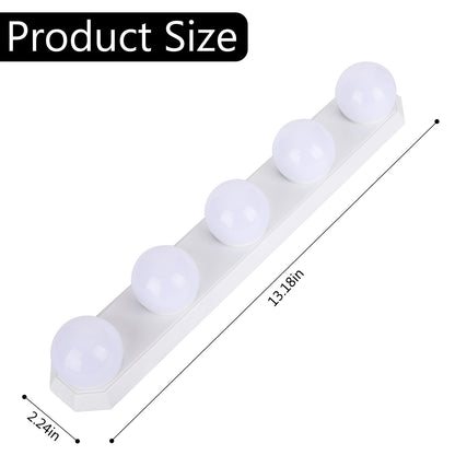 Energy-Efficient LED Vanity Mirror Lights with Adjustable Brightness