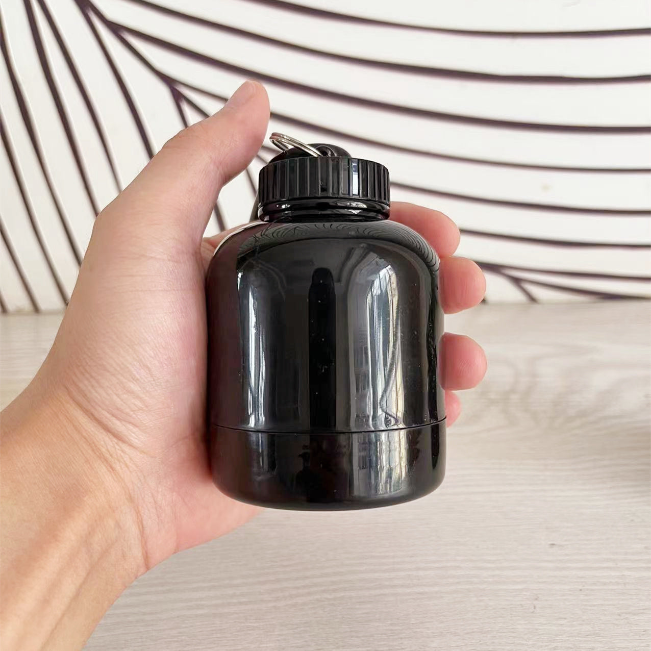 Eco-Friendly Keychain Funnel for Protein Powder