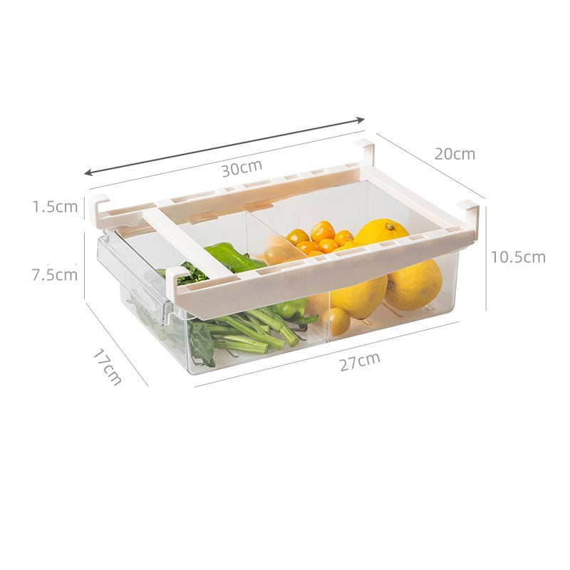 Adjustable Kitchen Refrigerator Storage Rack Organizer