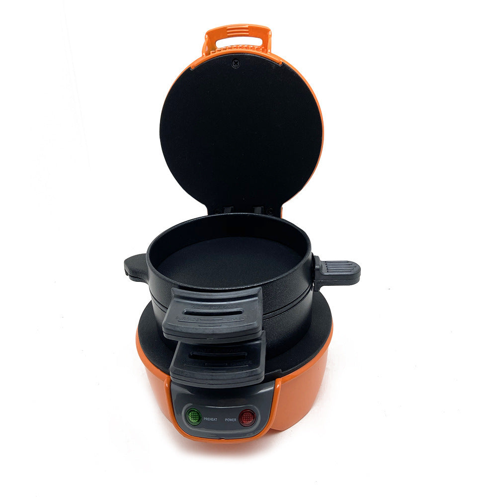 Eco-Friendly Breakfast Master: All-in-One Sandwich & Waffle Maker with Egg Cooker