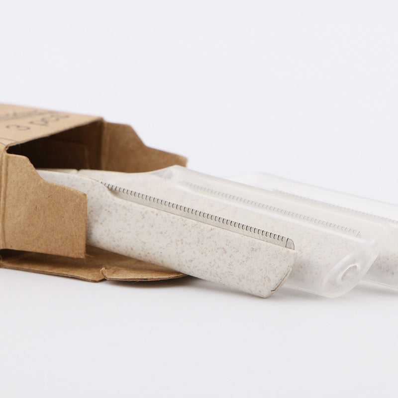Eco-Friendly Biodegradable Eyebrow Razor for Sustainable Grooming