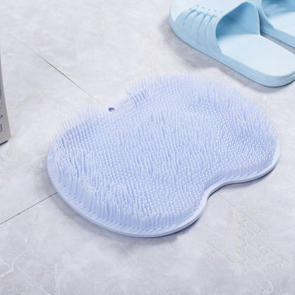 Eco-Friendly Silicone Bath Massage Brush & Foot Scrub Mat