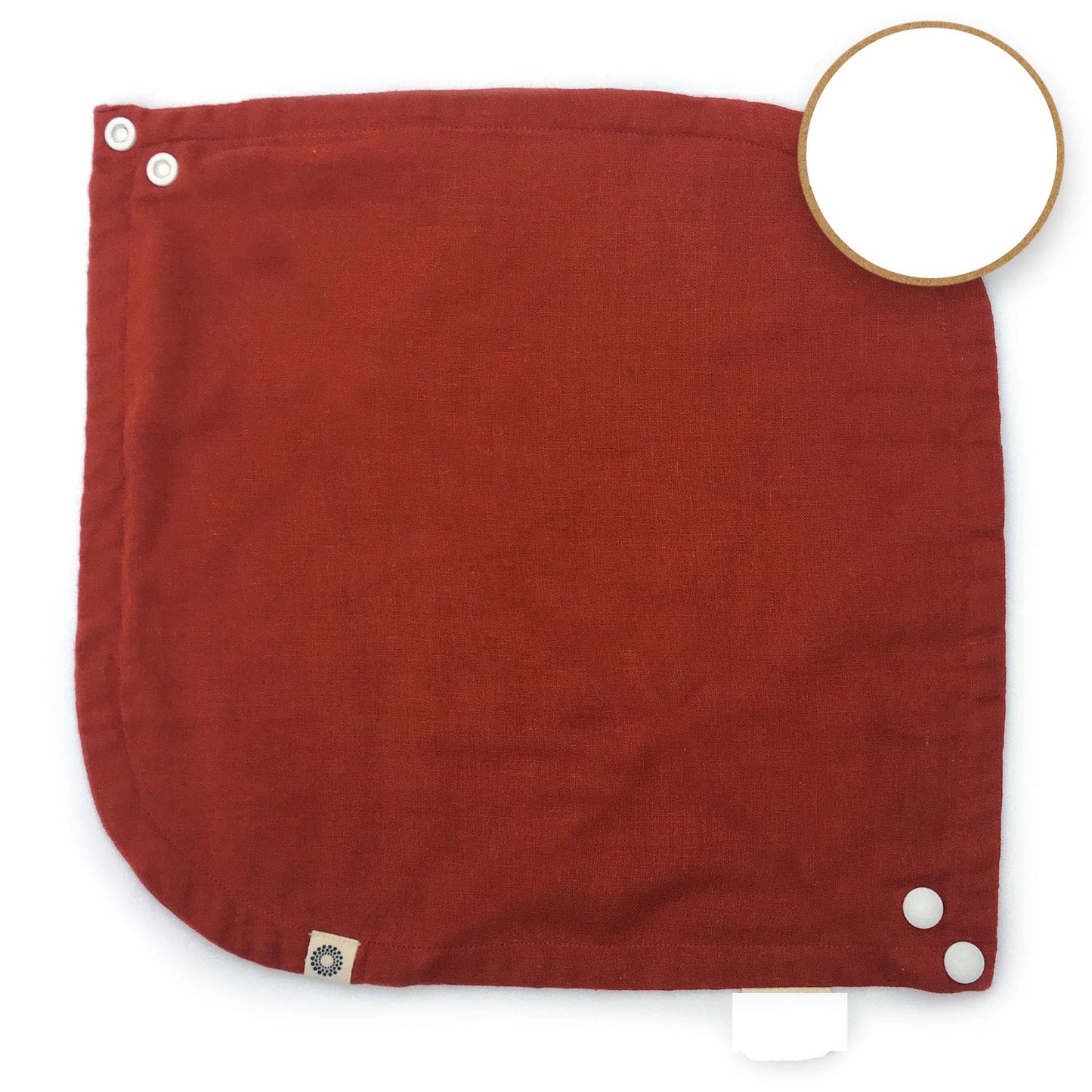 Eco-Friendly Organic Cotton Baby Bib - Multi-Use & Stylish