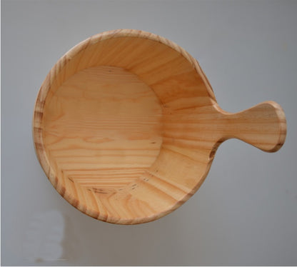 Eco-Friendly Wooden Barrel and Spoon Spa Set