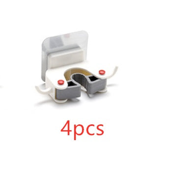 Eco-Friendly Wall-Mounted Mop and Broom Holder