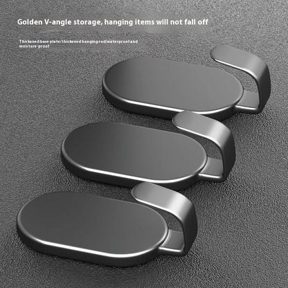 Strong Adhesive Wall Hooks (Punch-Free, 5-Pack)