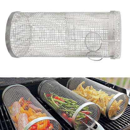 Stainless Steel Grill Basket for Even Cooking