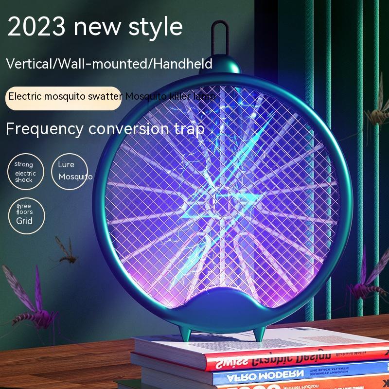 Eco-Friendly 3-in-1 Mosquito Killing Lamp & Swatter