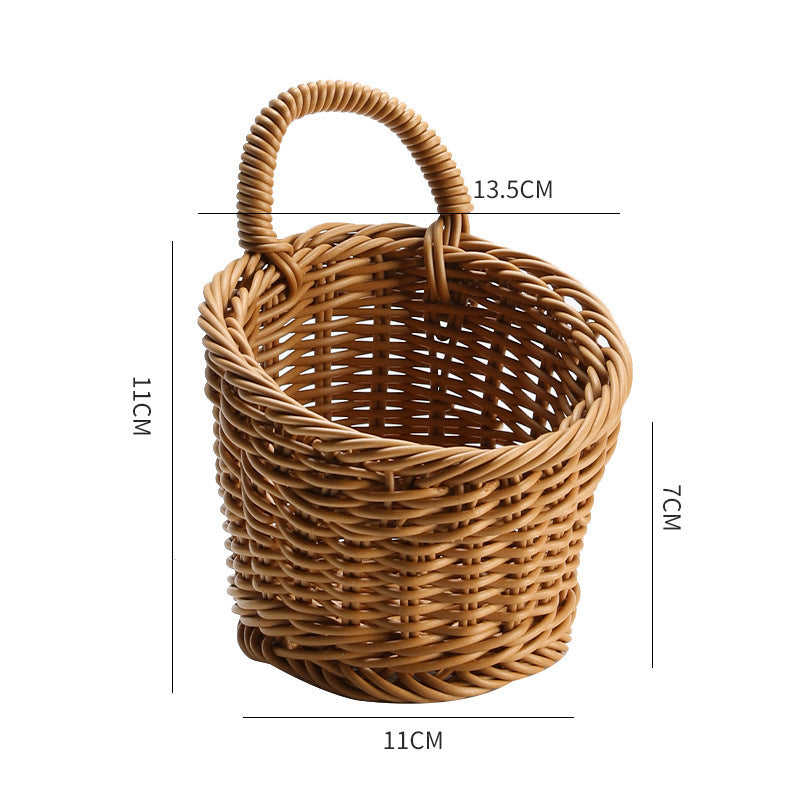 Eco-Friendly Wicker Storage Baskets for Bathroom Organization