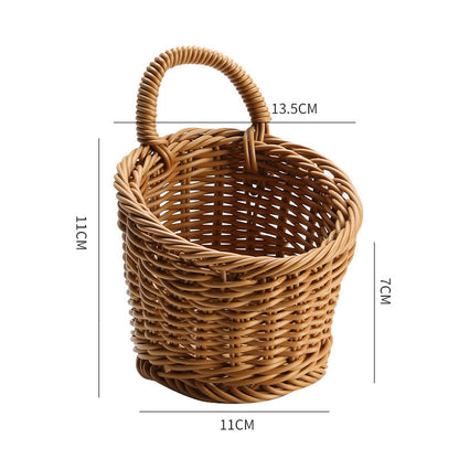 Eco-Friendly Wicker Storage Baskets for Bathroom Organization