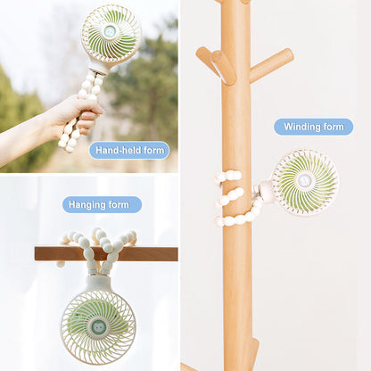 Portable Mini USB Charging Fan - Handheld & Stroller Friendly