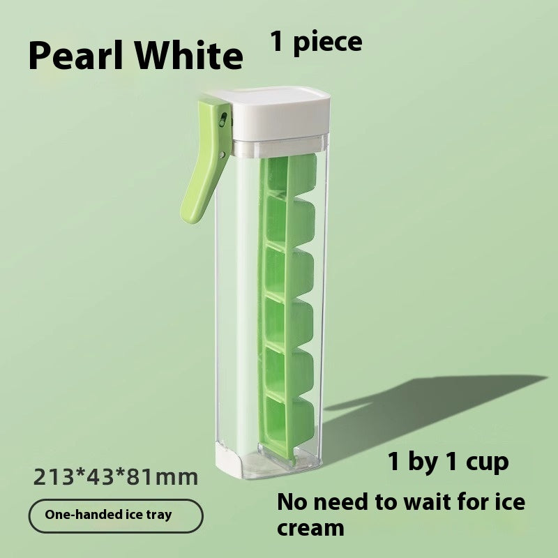 Eco-Friendly Reusable Ice Cube Tray with Dispenser