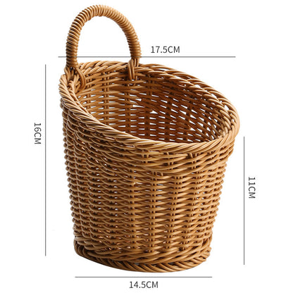 Eco-Friendly Wicker Storage Baskets for Bathroom Organization