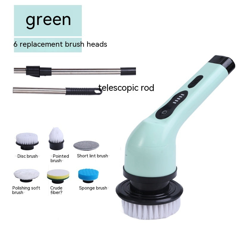 Eco-Friendly Dual-Purpose Handheld Cleaning Brush