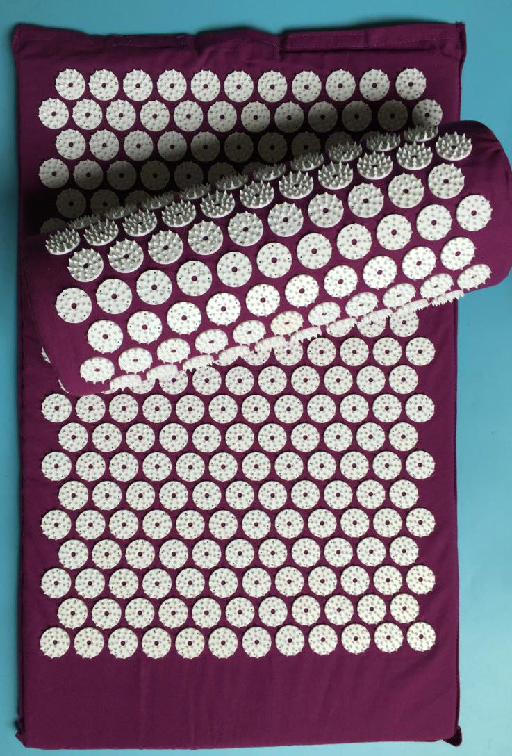 Eco-Relax Acupressure Yoga Set with Sustainable Massage Cushion & Pillow