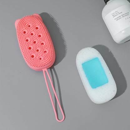 Eco-Friendly Silicone Bath Scrubber - Sustainable Body Care