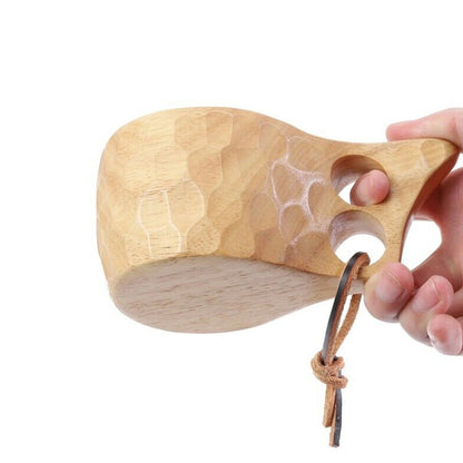 Eco-Friendly Wooden Cup - Sustainable, Durable, Plastic-Free