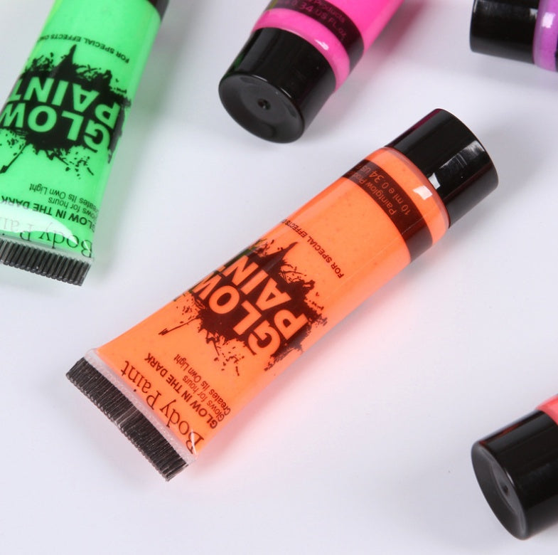 Neon Non-Toxic Body Paint - Eco-Friendly, Biodegradable, Multi-Use