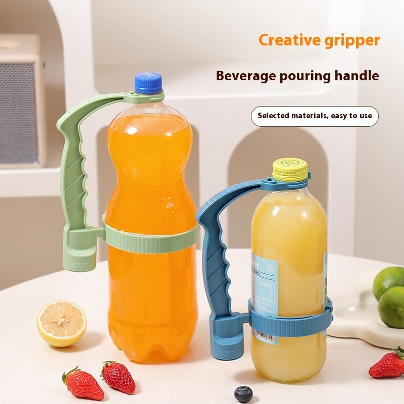 Eco-Friendly Bottle Pouring Handle Organizer