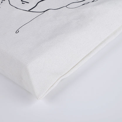 Eco-Friendly Reusable Cotton Tote Bag - Sustainable Shopping Solution