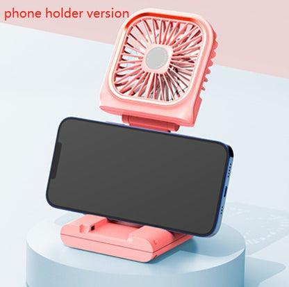 Portable Neckband Fan with Dual Cooling Blades