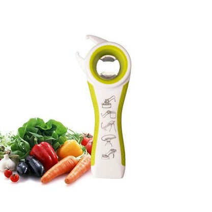 Multi-Functional Bottle and Can Opener - Ergonomic, Durable, Eco-Friendly