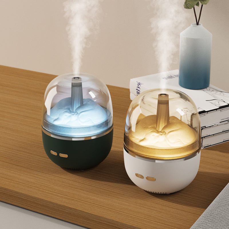 Compact Aromatherapy Humidifier with Water-Saving Technology