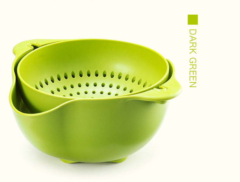 Eco-Friendly Biodegradable Colander - Light Green Kitchen Essential