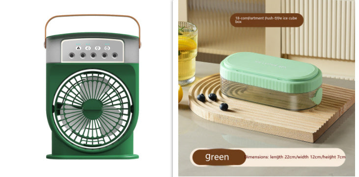 Portable Air Conditioner Cooling Fan with LED Lighting