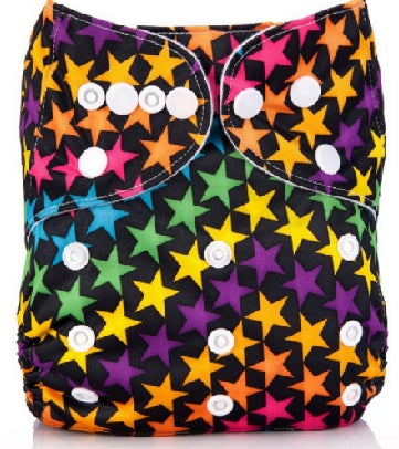 Baby Adjustable Cloth Diapers – Washable & Reusable Snap Diapers (3–13 kg)