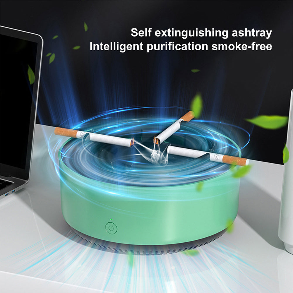 Smart Ashtray & Air Purifier for Smoke-Free Spaces