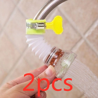 Water-Saving Faucet Aerator with Filtration Beads