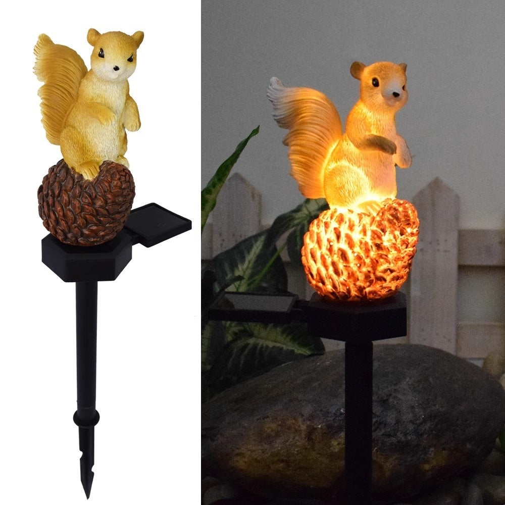 Solar-Powered Peacock Garden Light - Eco-Friendly Outdoor Décor