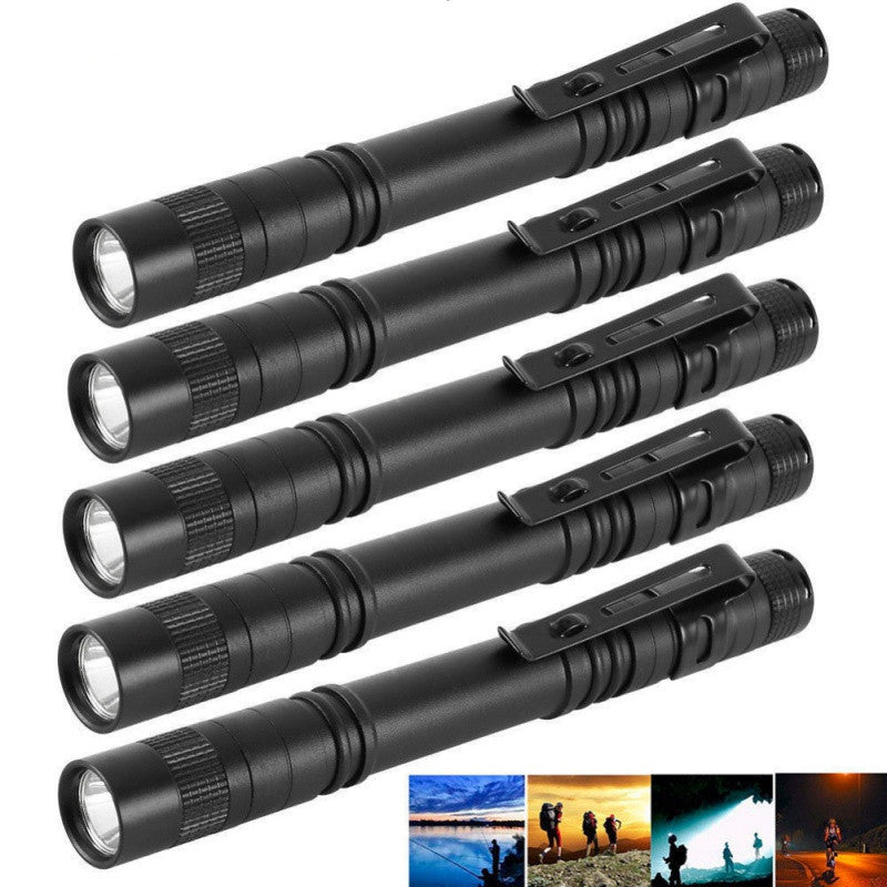 Eco-Friendly Rechargeable Flashlight Set - Durable, Compact, Sustainable