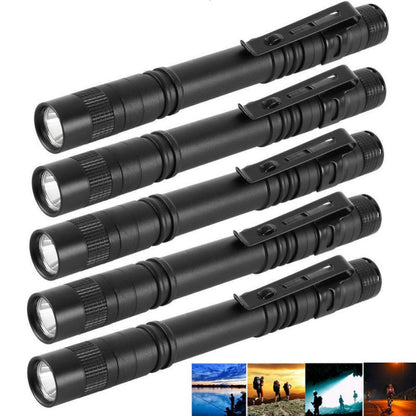 Eco-Friendly Rechargeable Flashlight Set - Durable, Compact, Sustainable