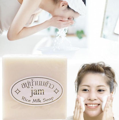 Jasmine Rice Soap Bar for Oil Control & Hydration