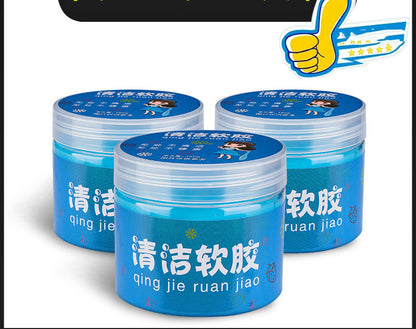 Eco-Friendly Blue Cleaning Gel for Dust & Debris