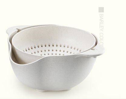 Eco-Friendly Biodegradable Colander - Light Green Kitchen Essential