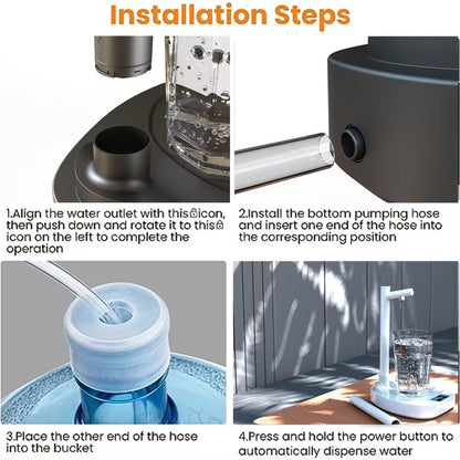 Eco-Friendly Automatic Rechargeable Water Dispenser