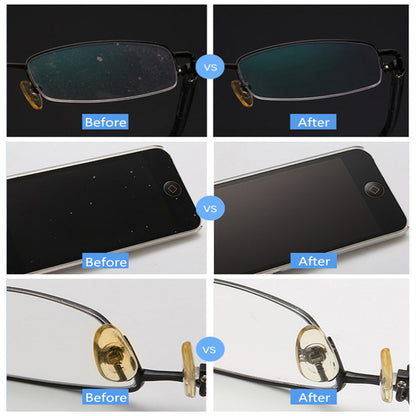 Biodegradable Lens Cleaning Towelettes - Eco-Friendly, Plastic-Free Wipes