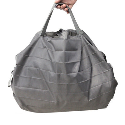 Eco-Friendly Reusable Black Shopping Bag - Sustainable Grocery Tote