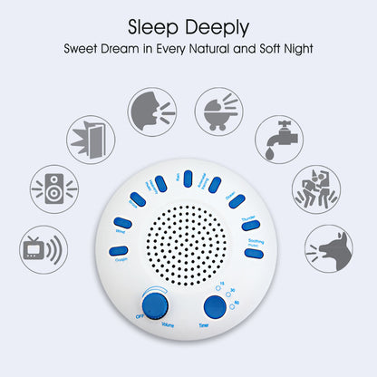 Portable White Noise Machine for Stress Relief and Sleep Improvement
