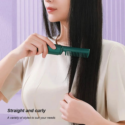 Eco-Friendly Wireless Hair Hot Comb for Effortless Styling