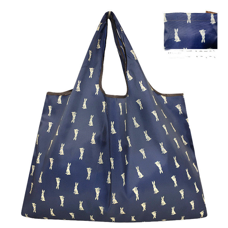 Eco-Friendly Reusable Shopping Bag - Durable Floral Tote for Groceries