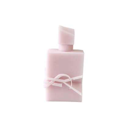Perfume Bottle Shaped Decorative Candles - Eco-Friendly Wax, Multi-Use Decor