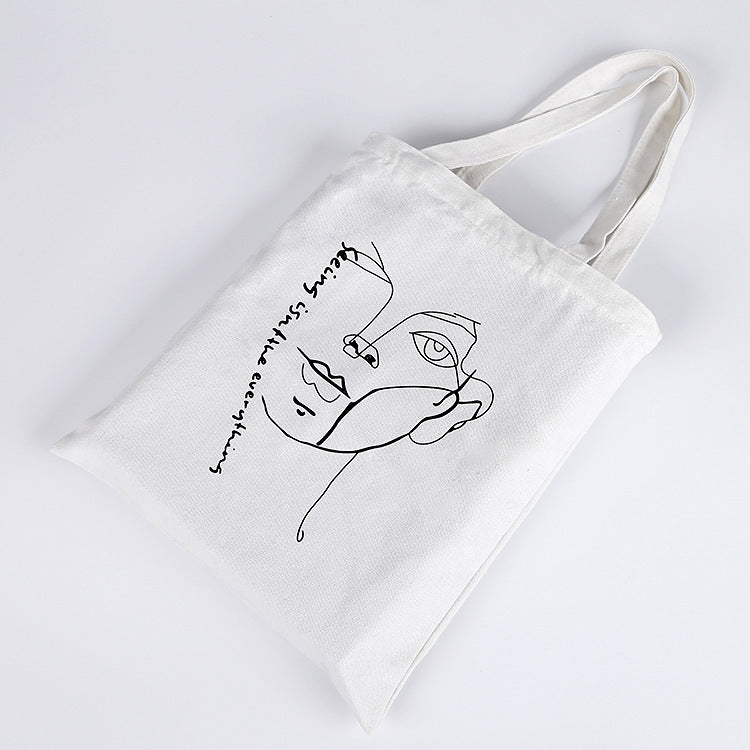Eco-Friendly Reusable Cotton Tote Bag - Sustainable Shopping Solution