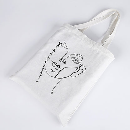 Eco-Friendly Reusable Cotton Tote Bag - Sustainable Shopping Solution