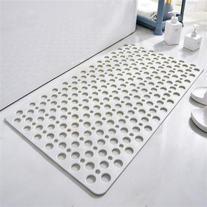 Non-Slip Bathroom Mat with Suction Cups – 90×60 cm – Anti-Fall TPE Shower Pad
